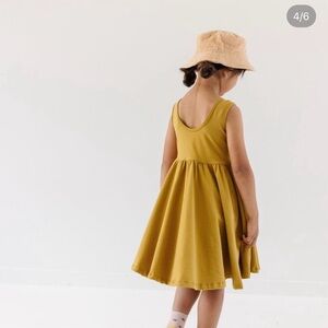 Alice & Ames golden tank ballet dress